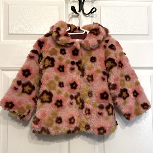 EUC London Fog faux fur size 24 months - Picture 2 of 5